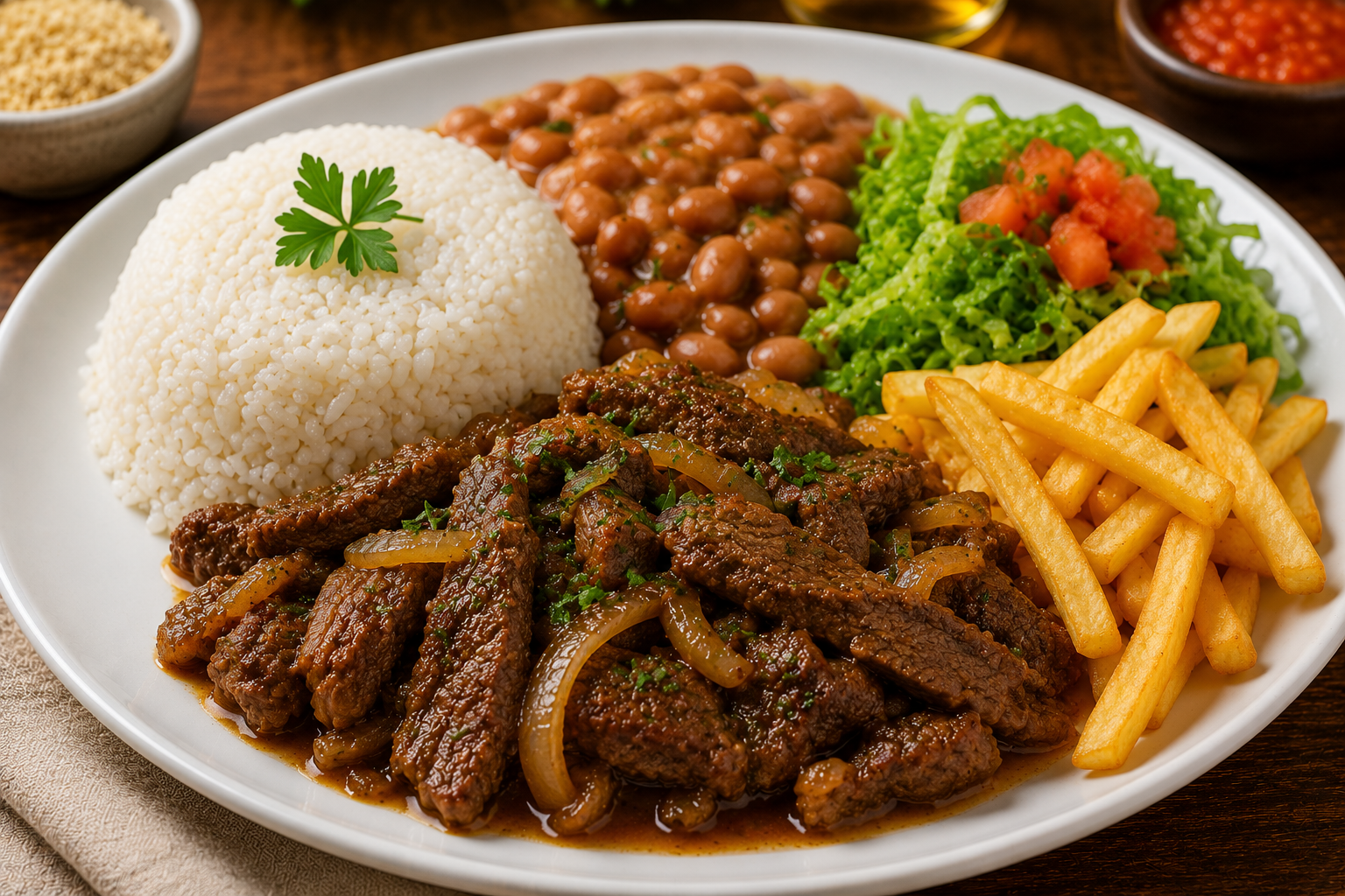Prato Feito de Carne da Dona Jô